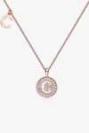 Moissanite A to J Pendant Necklace