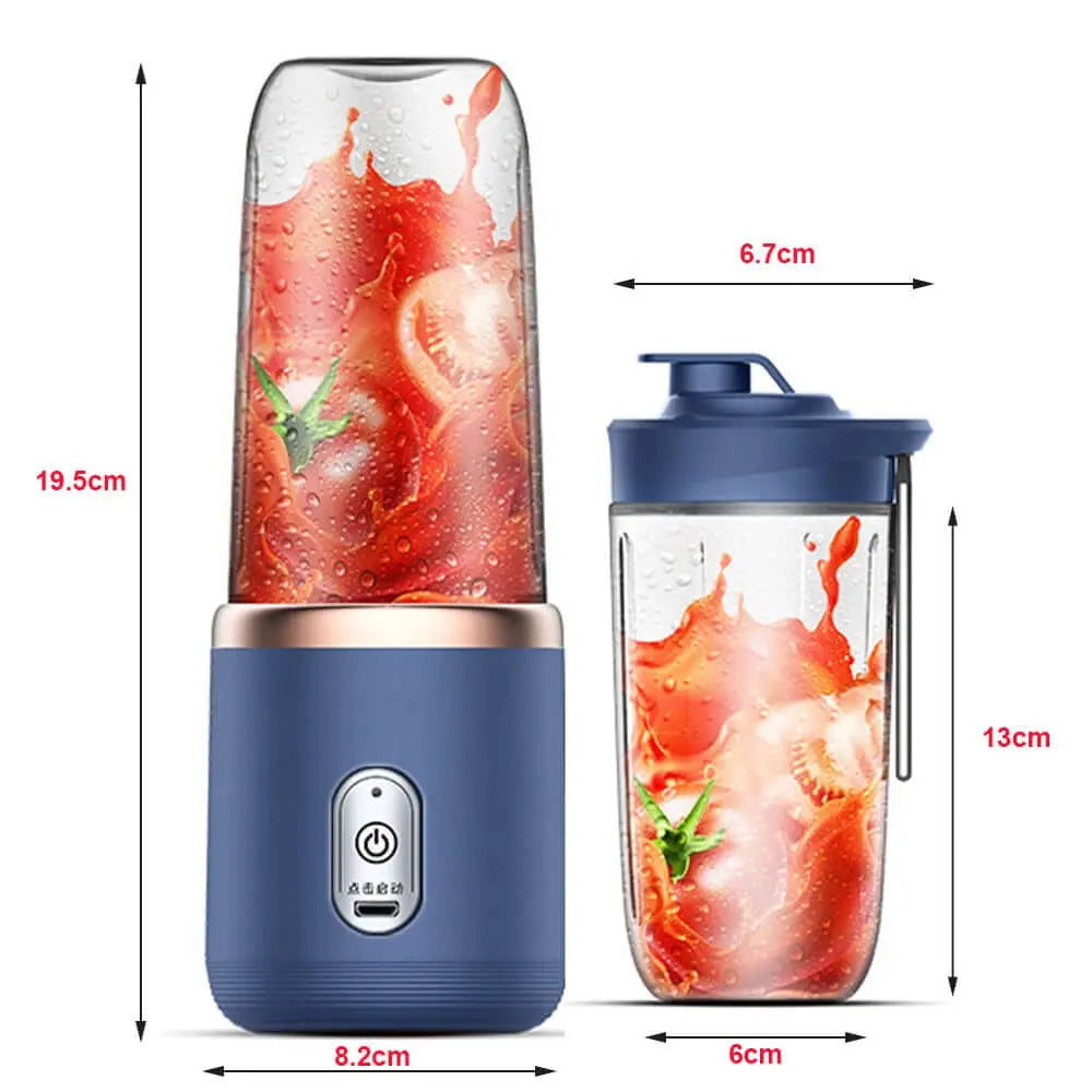 6 Sharp Blades Portable Juicer Cup