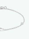 Q To U Zircon 925 Sterling Silver Bracelet