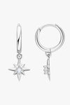 Moissanite Star Drop Earrings