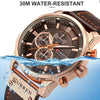 Top Brand Luxury Chronograph Quartz Watches for Men -  Military Army Mens Sports Watches