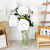 echo-friendly 1pc/5pc Beautiful Silk Artificial Rose Flowers For Wedding, Valentine's Day Presents