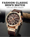 Top Brand Luxury Chronograph Quartz Watches for Men -  Military Army Mens Sports Watches