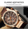 Top Brand Luxury Chronograph Quartz Watches for Men -  Military Army Mens Sports Watches