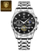 POEDAGAR Luxury Man Wristwatch Waterproof Luminous Chronograph Watch