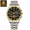 POEDAGAR Luxury Man Wristwatch Waterproof Luminous Chronograph Watch