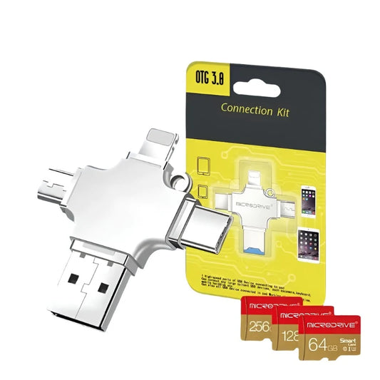 4-in-1 Type-C OTG USB Flash Drive 128GB