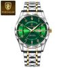 POEDAGAR Luxury Man Wristwatch Waterproof Luminous Chronograph Watch