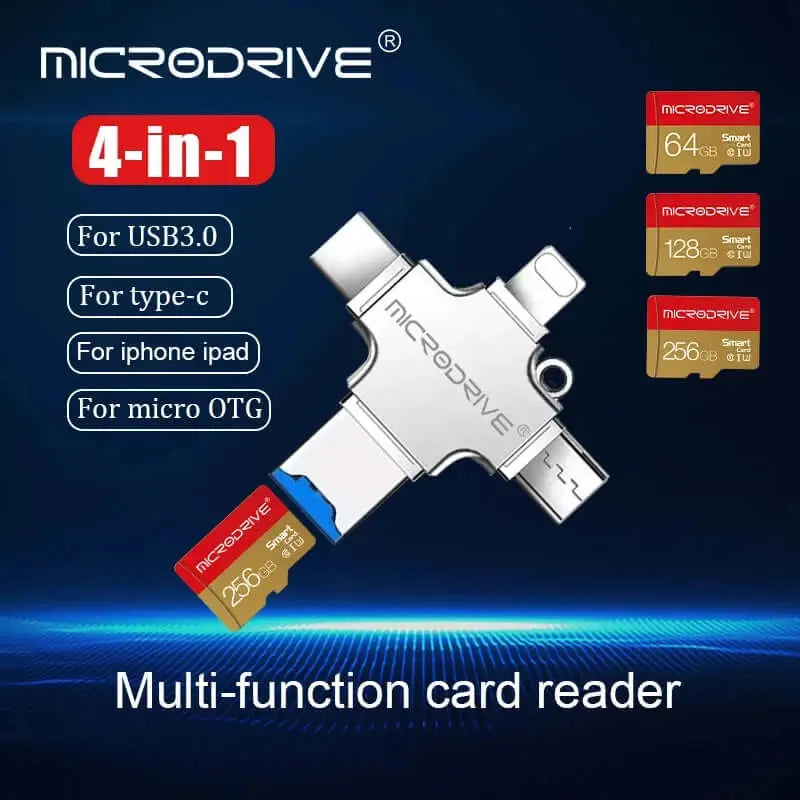 4-in-1 Type-C OTG USB Flash Drive 128GB