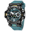 SMAEL Brand Outdoor Sport Mens Watch Digital-Analog Dual Display