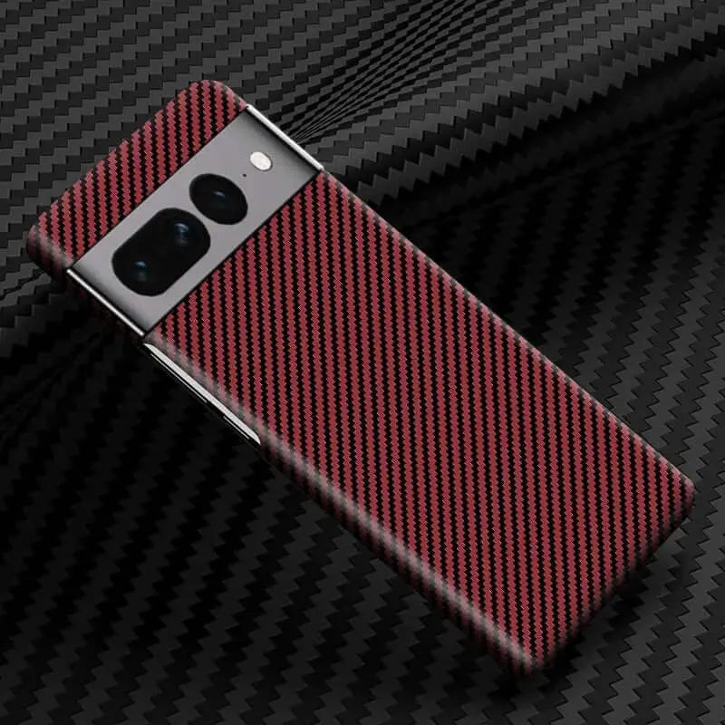 Wireless Carbon Fiber Phone Case For Google Pixel 7