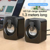 Computer Speakers PC Sound Box HIFI Stereo Microphone USB Wired