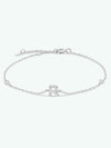 Q To U Zircon 925 Sterling Silver Bracelet