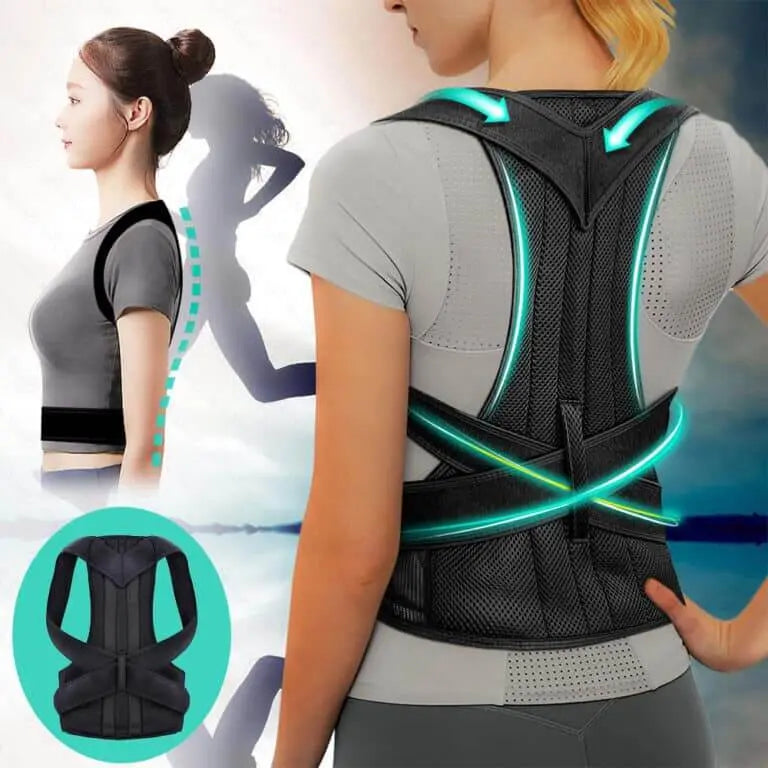 Back pain belt and support Posture Corrector Shoulder Support Belt