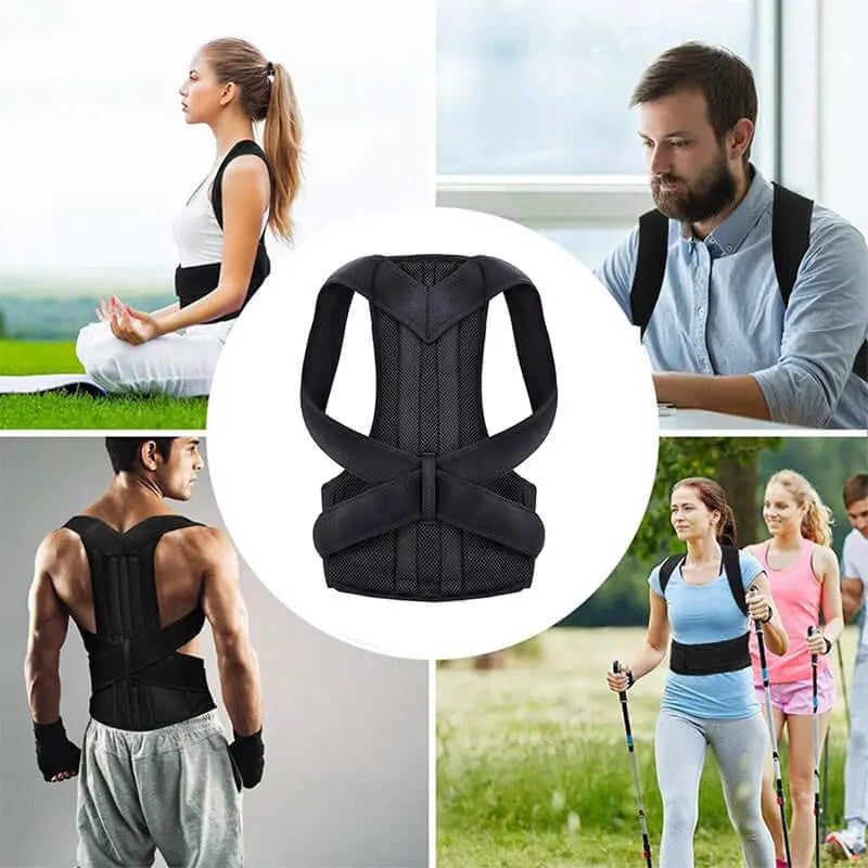 Back pain belt and support Posture Corrector Shoulder Support Belt